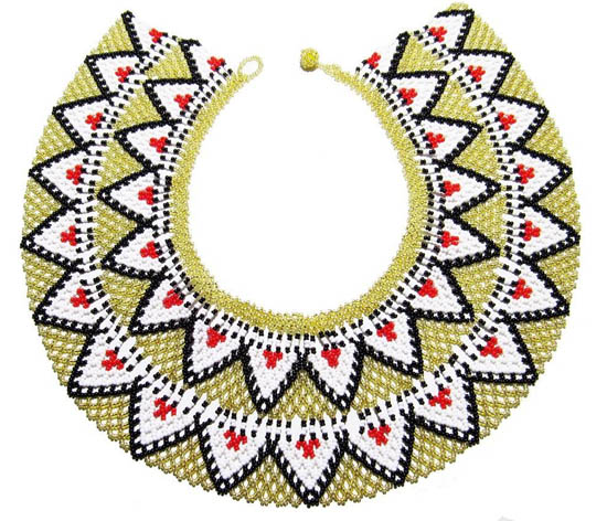Collares Embera en Chakiras de colores - Collar Embera O