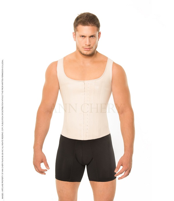 Men Garments and Body shapers - Ann Chery 2033 Latex Vest for Man