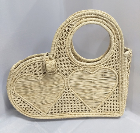 Purses and Handbags made in Iraca Palm - Iraca Palm Heart purse