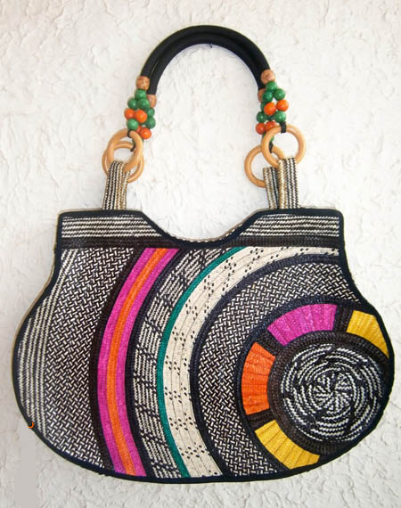 Cana Flecha handmade Purses - Caña Flecha fiber typical handbag