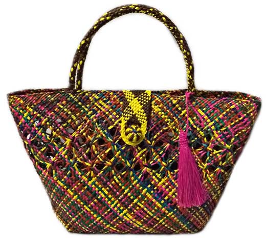 Bolsos y Artesanías de Sandoná en Palma de Iraca - Bolsos y Artesanías de Sandoná en Palma de Iraca - Bolso Playa Rosa en Palma de Iraca