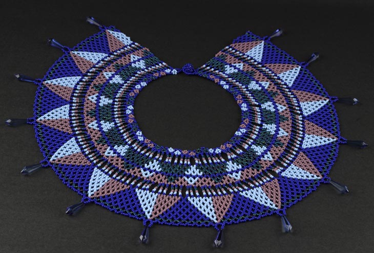 Embera Necklaces beaded with Chakiras - Embera Necklace Jurekubu