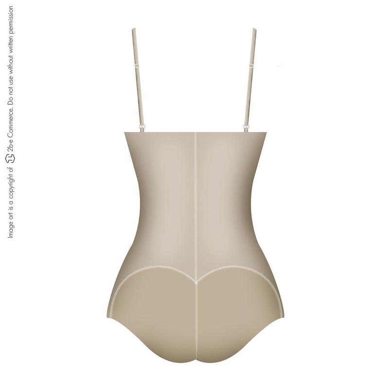 Salome Colombian Shapewear Body Line - Colombian Faja Salome Strapless Body Panty 0418