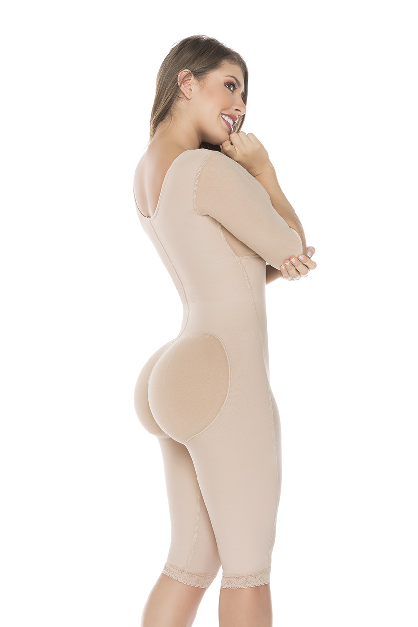 Salome Post Surgical Colombian Shapewear - Salome Shapewear 0525-C for liposculpture with sleeves