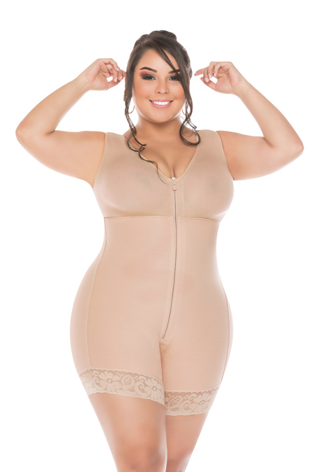 Salome Post Surgical Colombian Shapewear - Salome Girdle 0523-2 liposculpture short with Bra