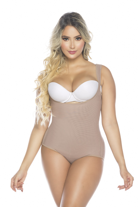 Silene Colombian Fajas Comfort line - Body Panty Girdle with Sisa sleeves