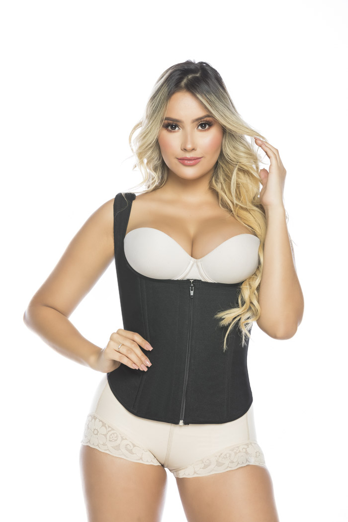 Silene Colombian Shapewear Powernet line - Powernet Vest with sisa sleeves