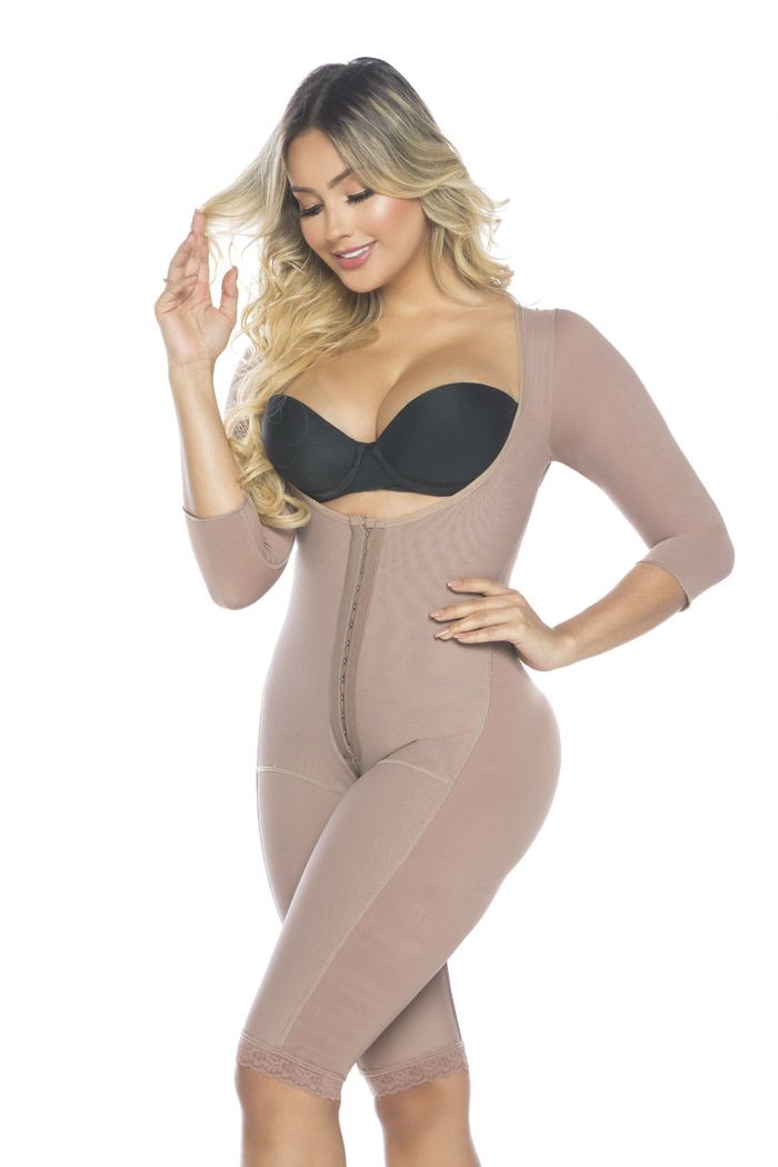Silene Colombian Fajas Comfort line - Post-surgical girdle with free breasts and sleeves