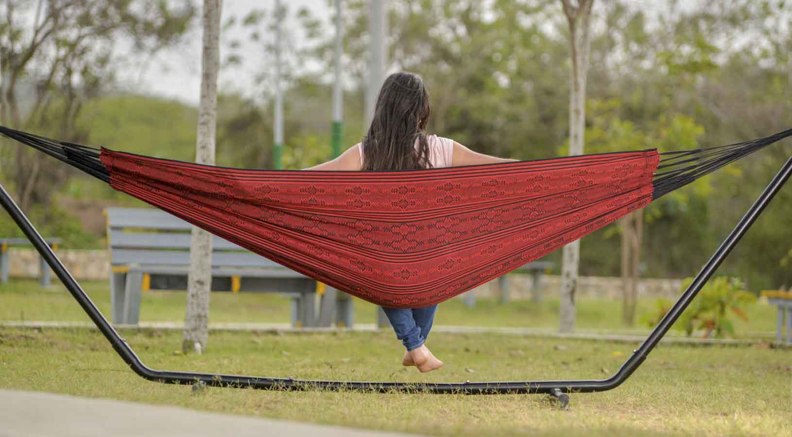 Typical Colombian Hammocks - Typical Red Hammock