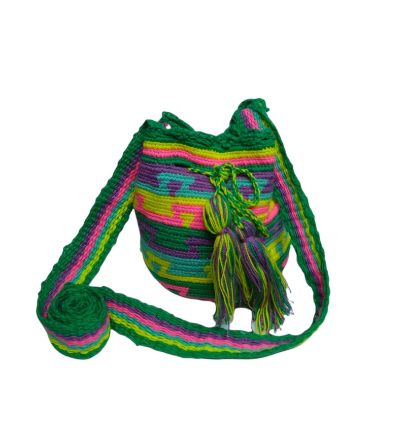 Mochilas Wayuu de La Guajira colombiana - Mochila Wayuu mini