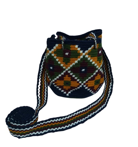 Colombian Wayuu Mochila Bags - Mini Wayuu Mochilita bag