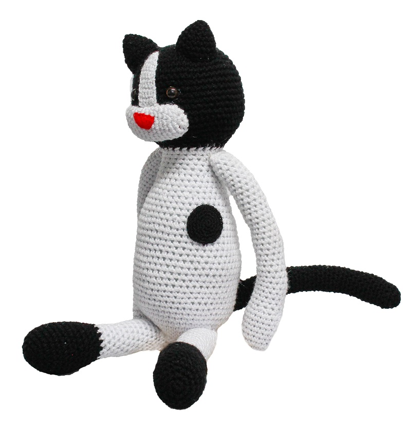 Amigurumi Dolls and Animals - Amigurumi white Cat