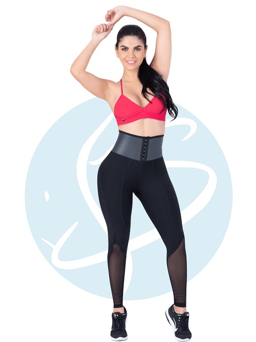Sport and Casual pants with built-in girdle - Sport Legging Pant with built in Girdle