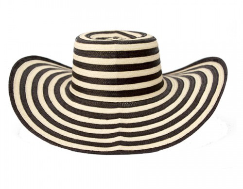 Colombian Vueltiao Sombreros and Hats - Zebra Vueltiao Hat