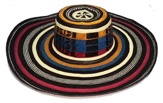 Colombian Vueltiao Sombreros and Hats - Colombian Vueltiao Sombrero in Colors