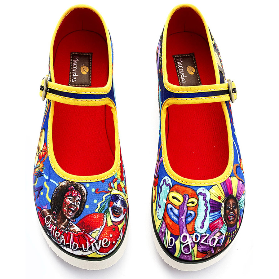 Zapatos para Mujer Macondas - Zapatilla clásica para mujer Carnaval de Barranquilla