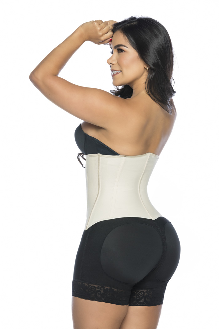 Bodysuit Panty Faja with armhole sleeve panty - Silene Colombian Shapewear  Powernet line - Productos de Colombia.com
