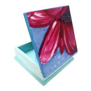 Cofre hecho en madera MDF diseño flor 2 cofre diseno flor mdf 1