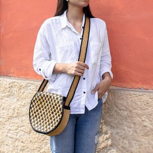 Bolso Carriel hecho en Caña flecha 4 Bolso cartera carriel caña flecha