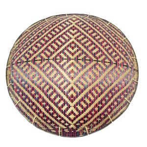 Cesta Balay artesanal hecha en Guarumo 2 balay cesto tejido chocolatillo 6c