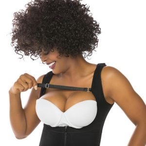 Faja Salomé 0517 faja lipoescultura manga sisa cola en franela 9 faja salome 517 postquirurgica colombian