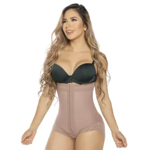 Faja Salom&eacute; Body strapless con broches 312-CCB