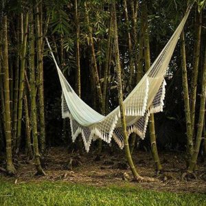 Hamaca tipo Chinchorro color blanco 2 hammock chichorro colores white