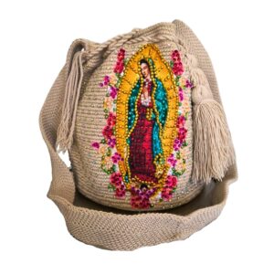 Mochila Wayuu Virgen de Guadalupe 2 Mochila Wayuu Virgen de Guadalupe