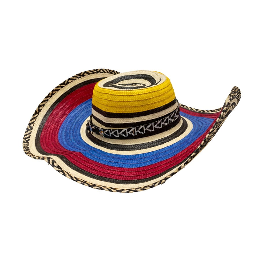 sombrero-vueltiao-colombiano-15-vueltas-bandera-colombia-2 Sombrero Vueltiao colombiano